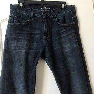 7 For All Mankind ‘The Straight’ dark denim